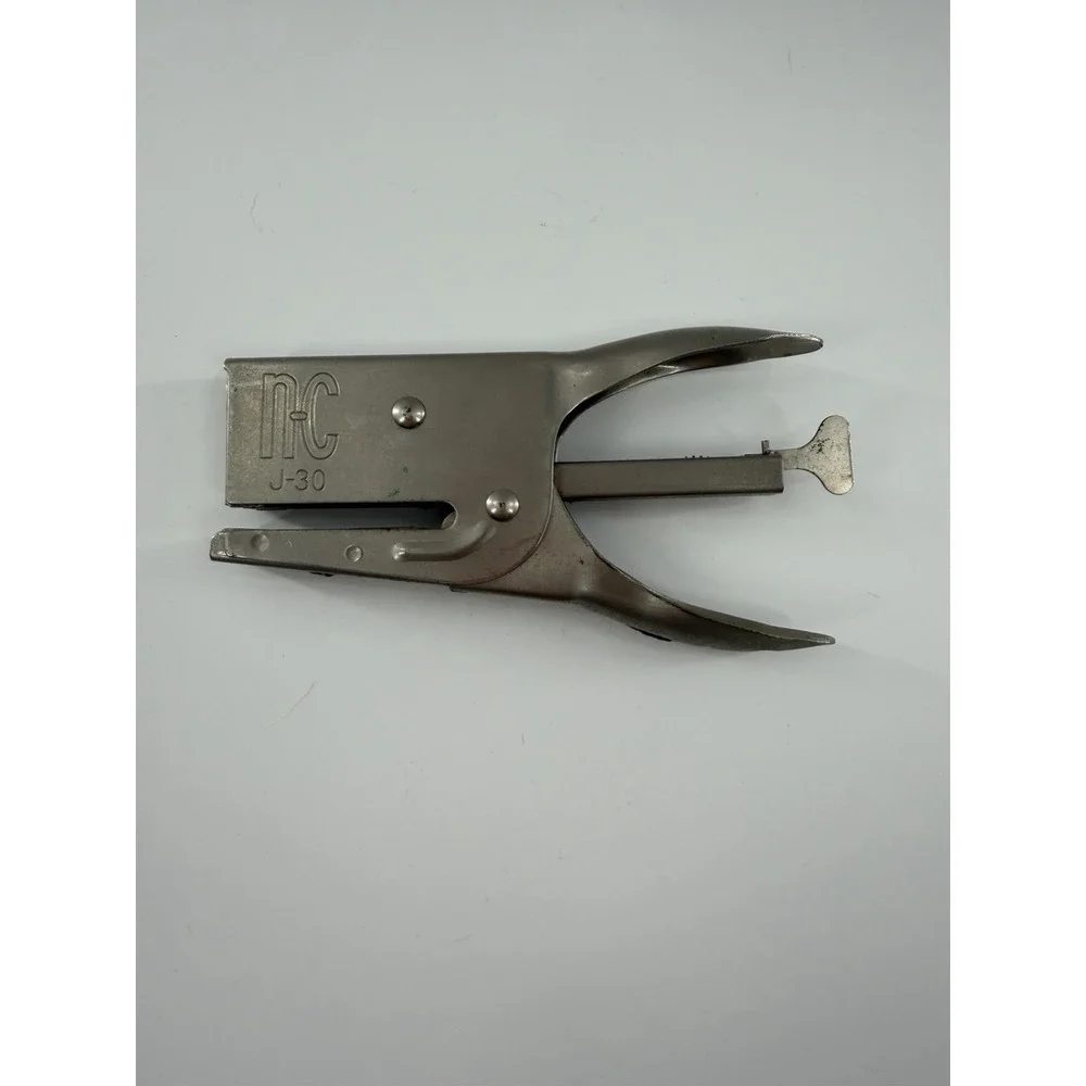 Vintage NC J-30 Stapler Industrial Plier Type